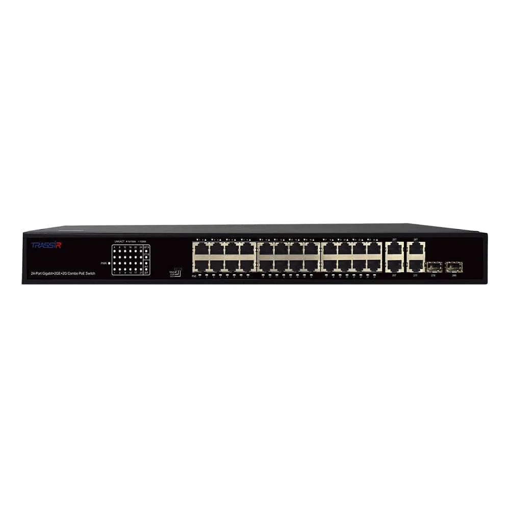 TRASSIR TR-NS14282С-370-24POE (D)